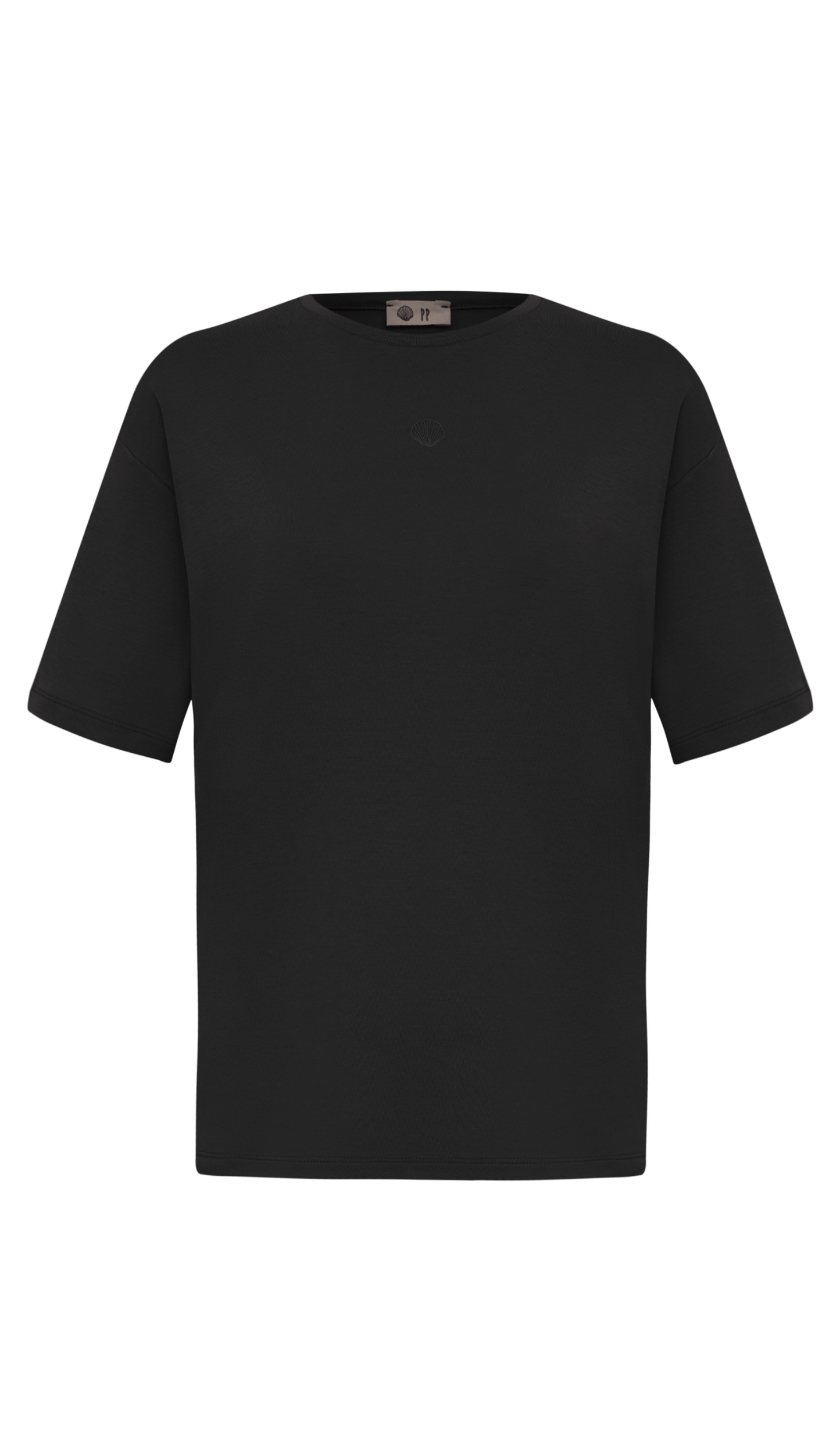 Camiseta Algodão Egipcio Eloá Preto