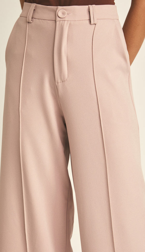 Calça Pantalona Crepe Alfaiataria Carmen | Laguna
