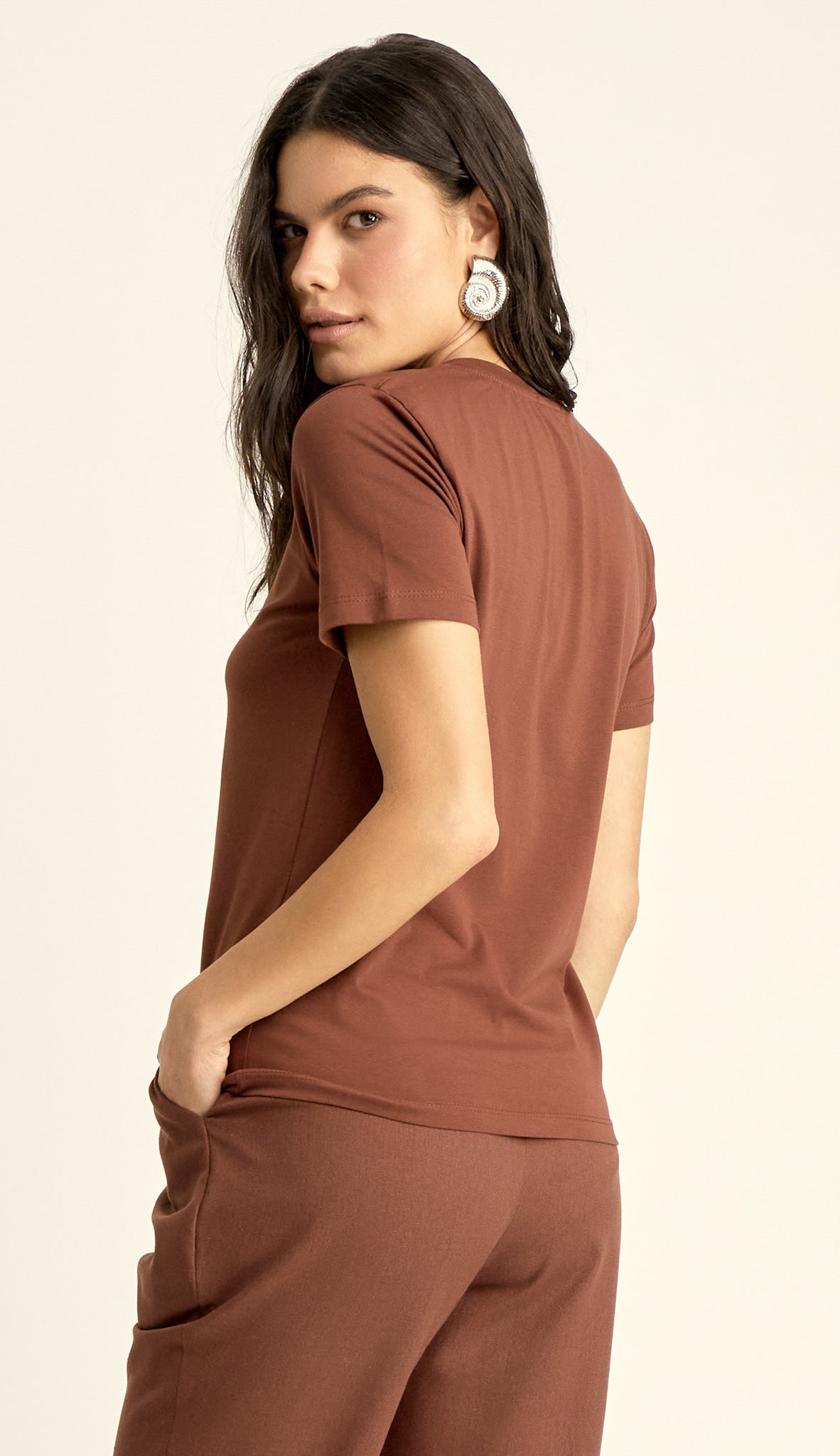 Blusa Ellen Café