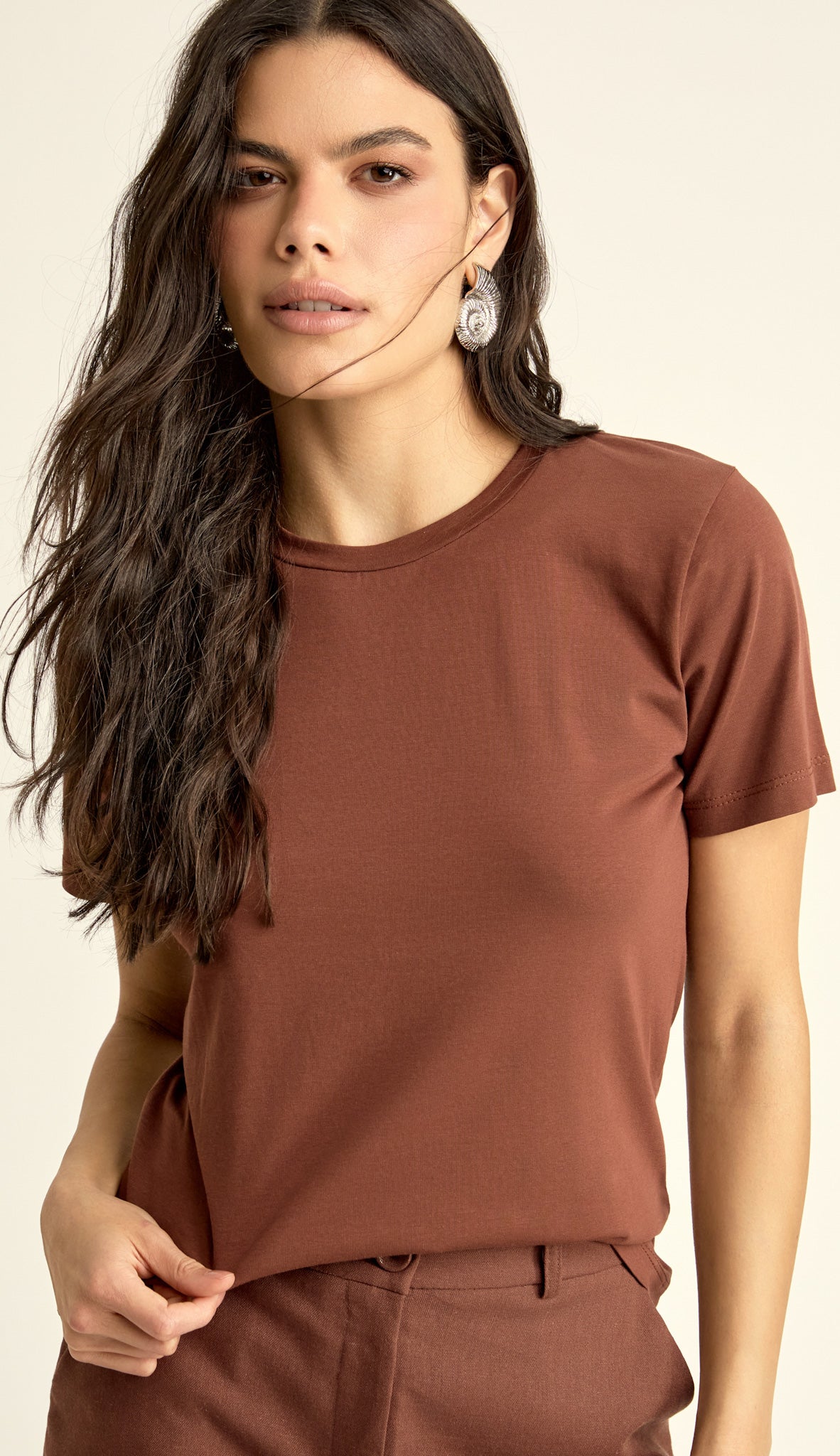 Blusa Ellen Café