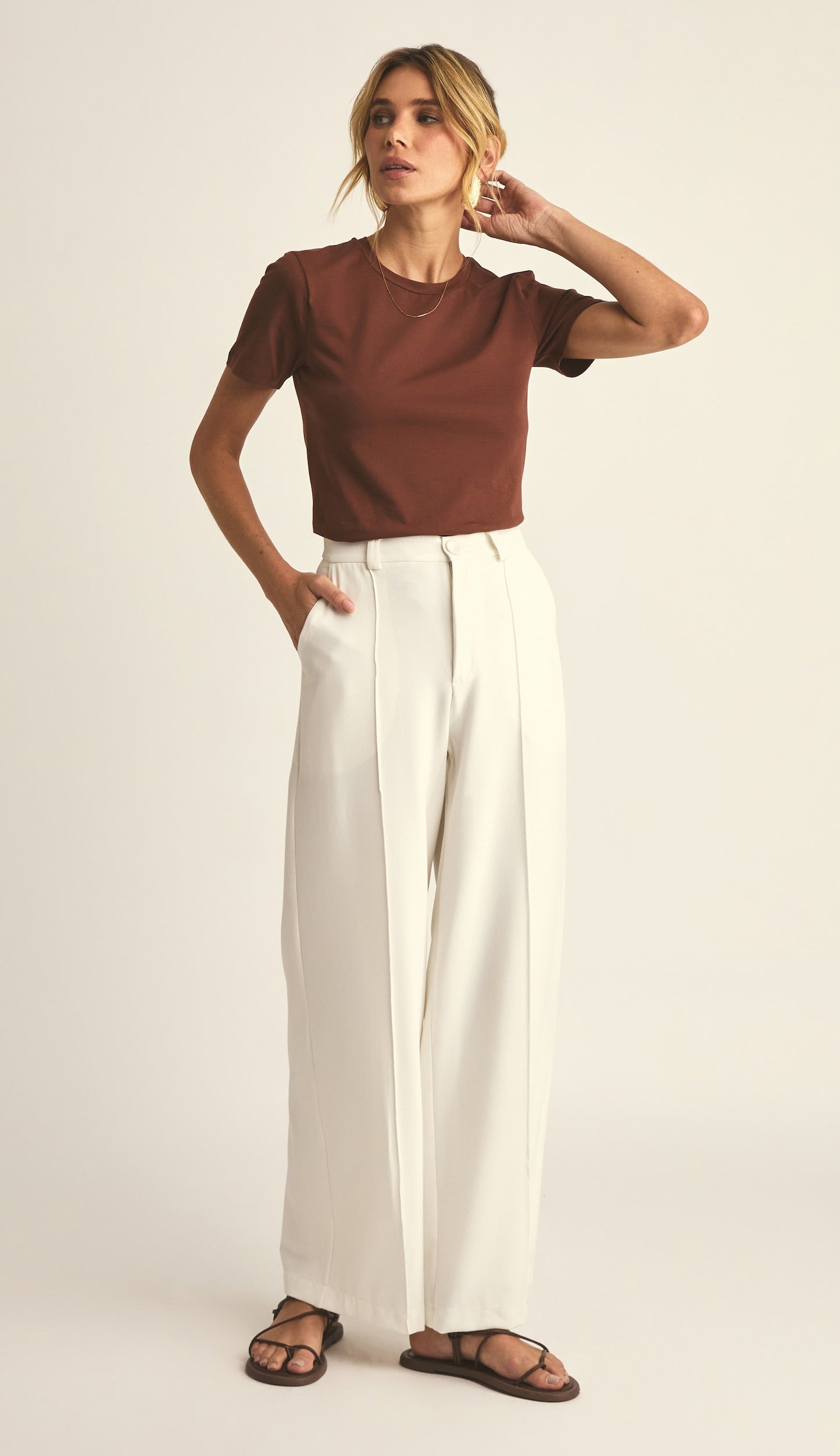 Blusa Ellen Café