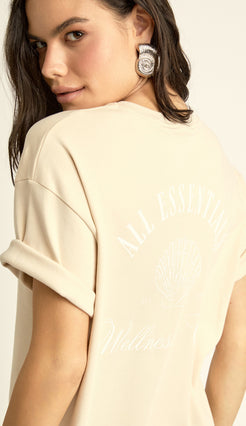 Camiseta Algodão Egipcio Fiji Chantilly