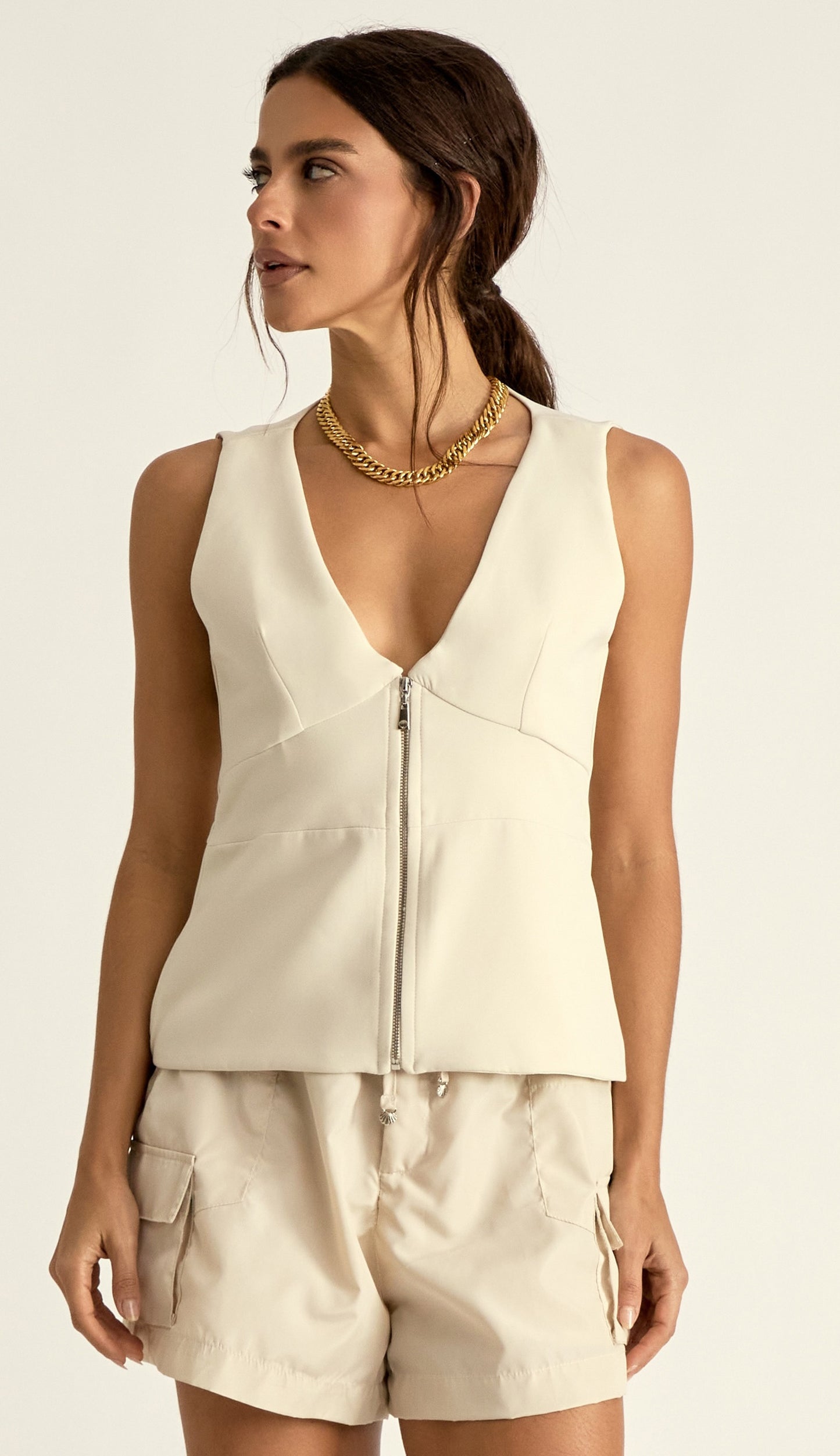 Blusa Felicity Off White