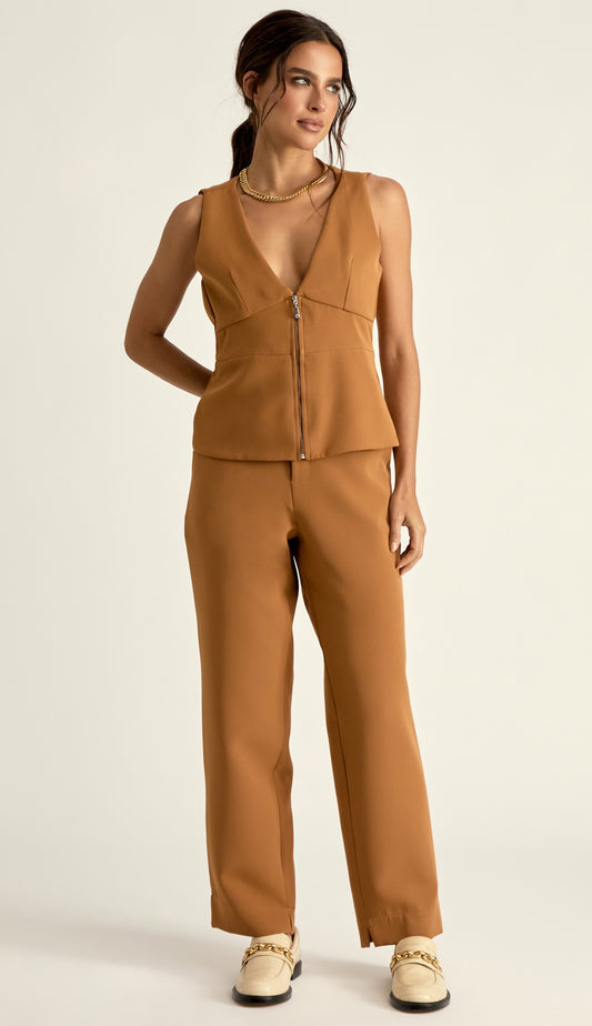 Blusa Felicity Mocha