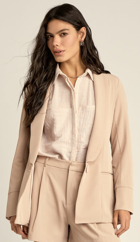 Blazer Genebra Natural Nude