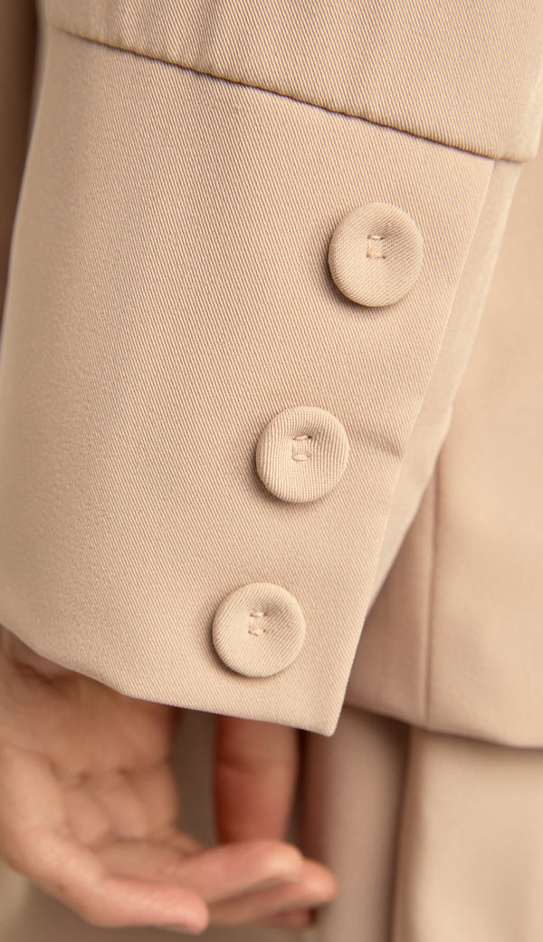 Blazer Alongado Crepe Alfaiataria Genebra | Laguna