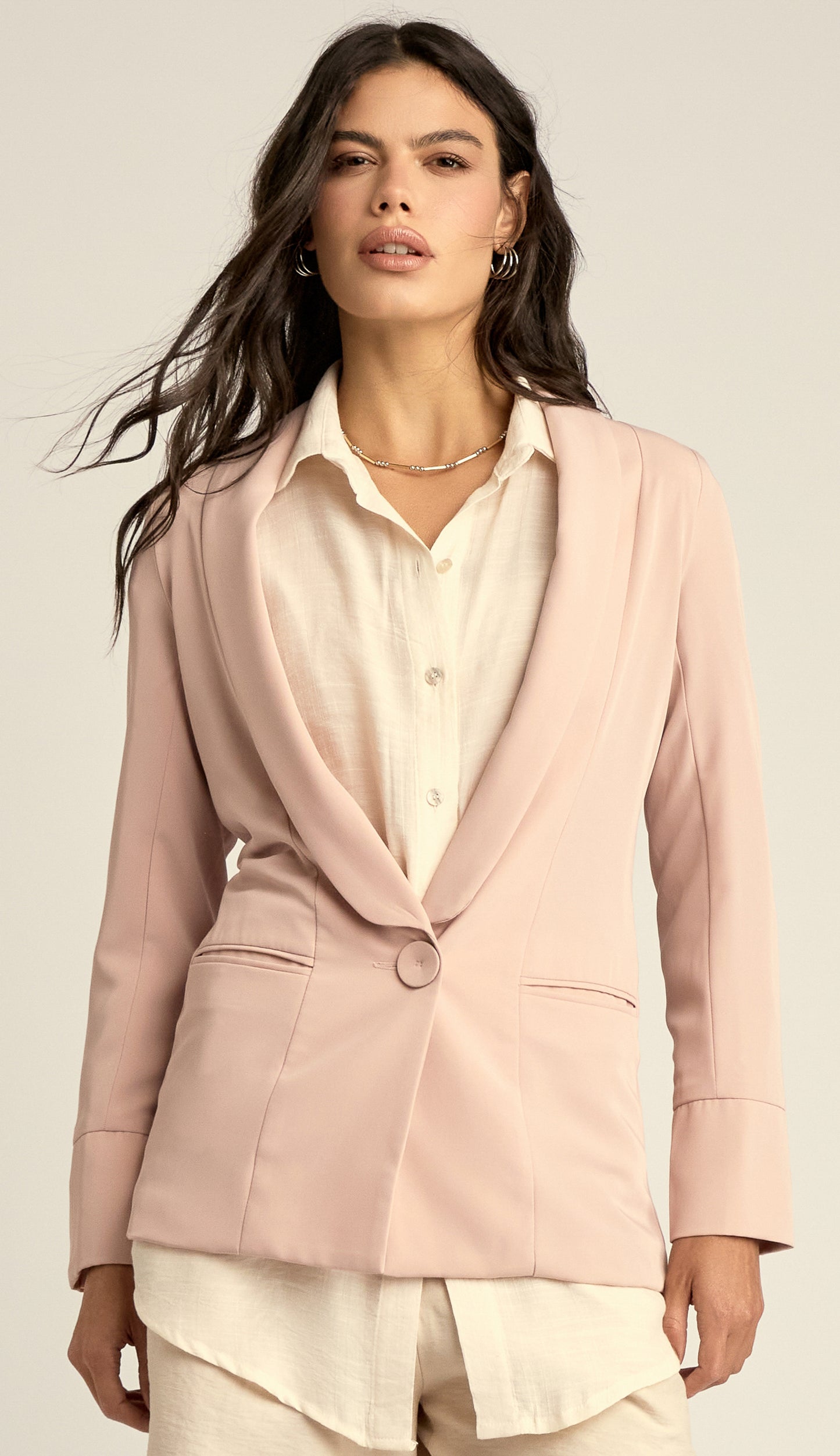Blazer Genebra Rosa