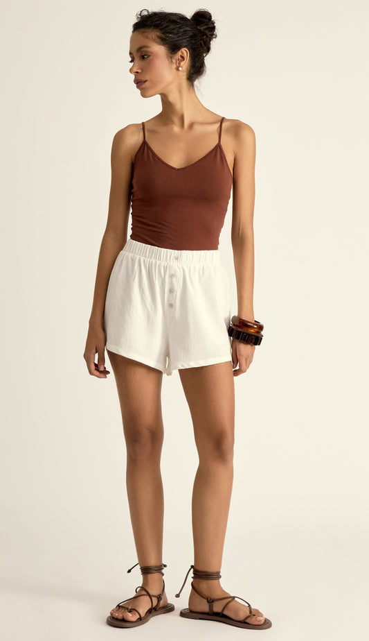 Blusa Iana Café