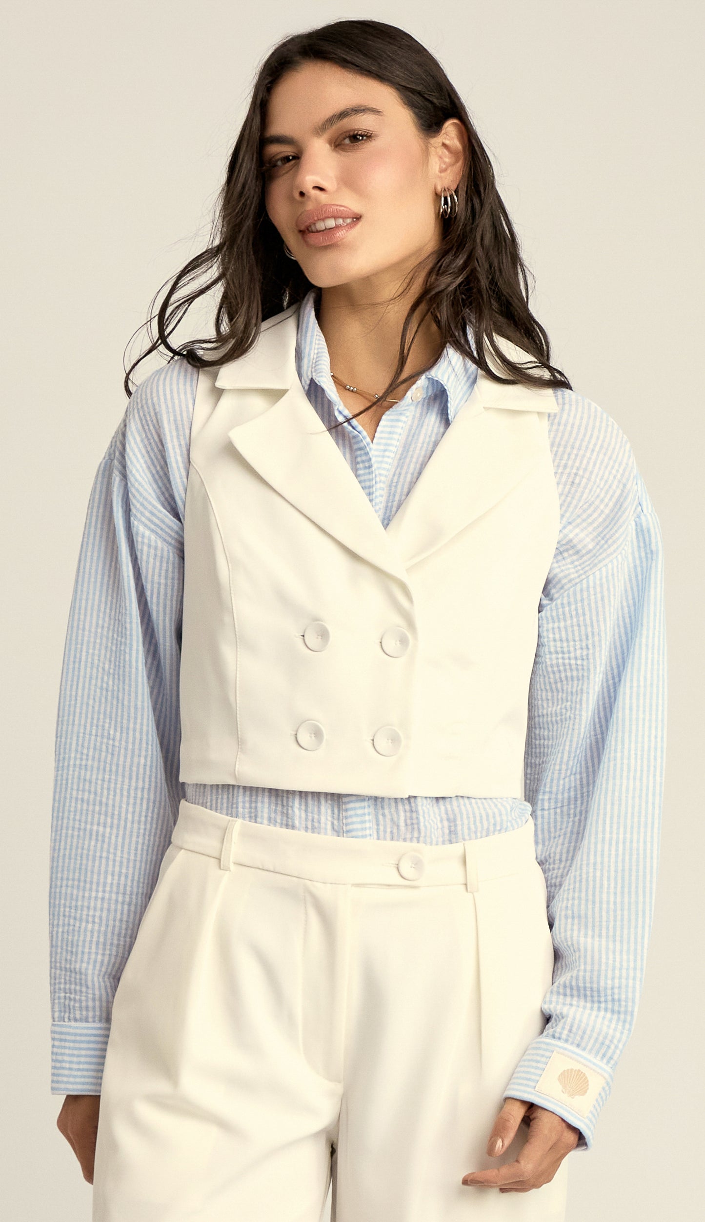 Colete Inês Off White