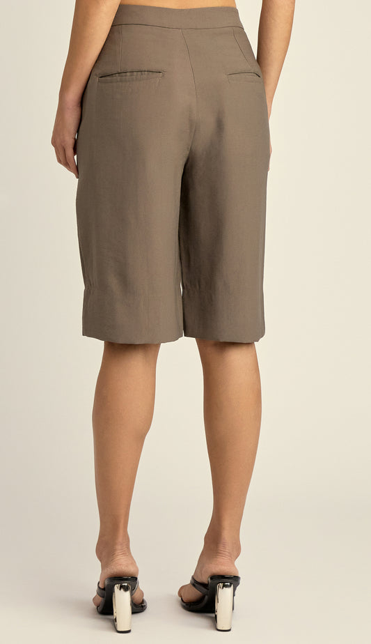 Bermuda Alfaiataria Poliviscose Del | Laguna