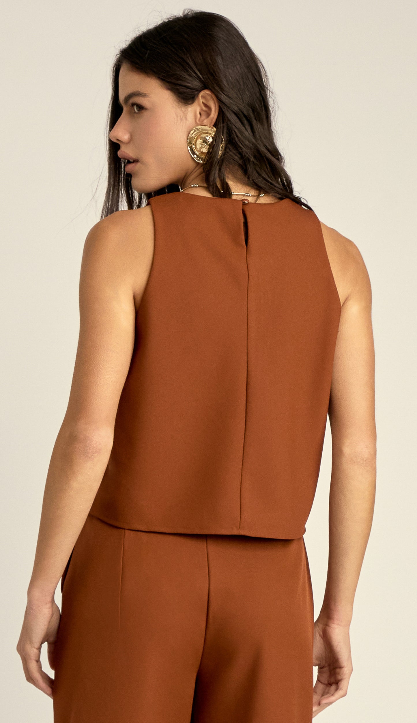 Blusa Luzia Mocha