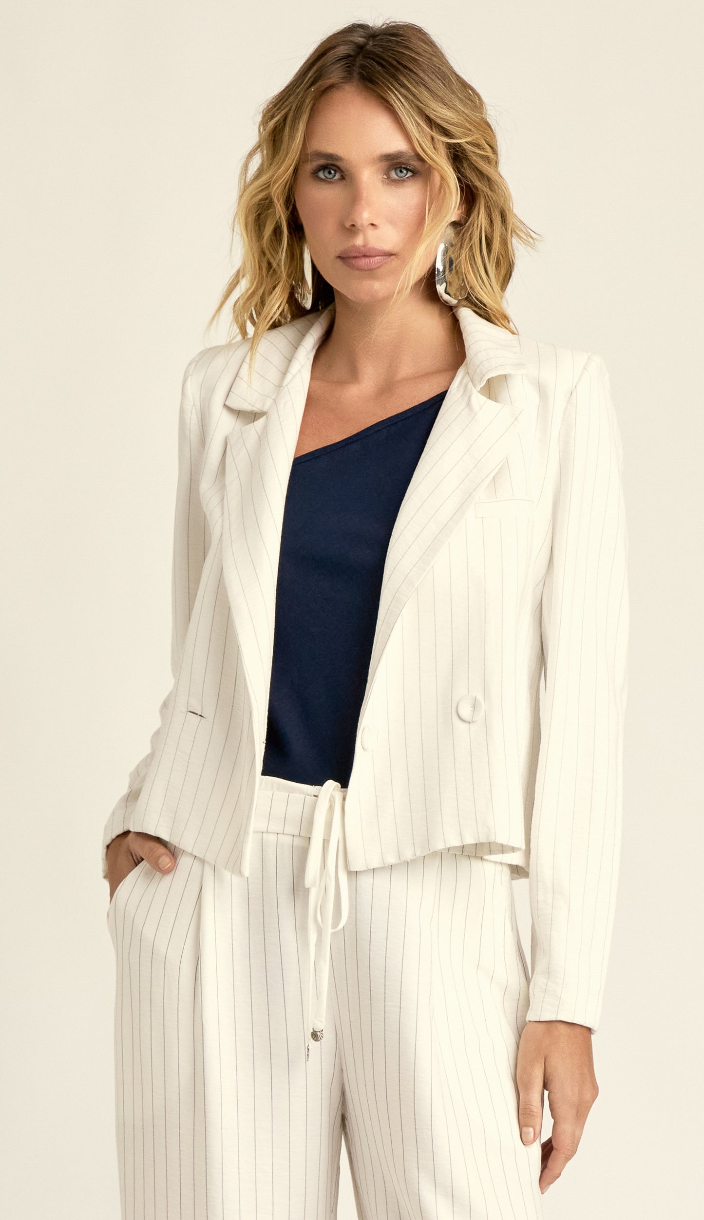 Blazer Luz Off White