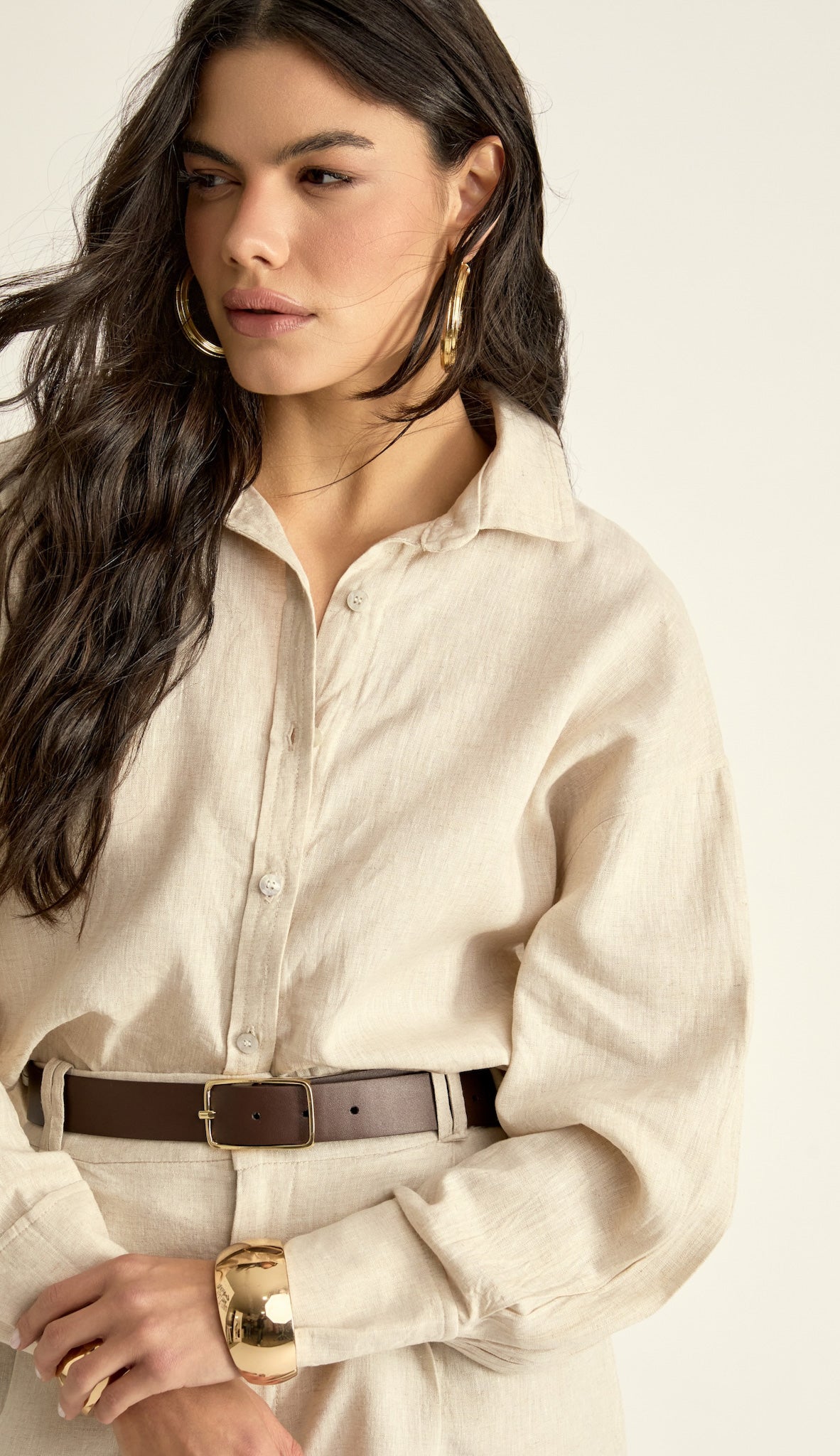 Camisa Mariah Natural