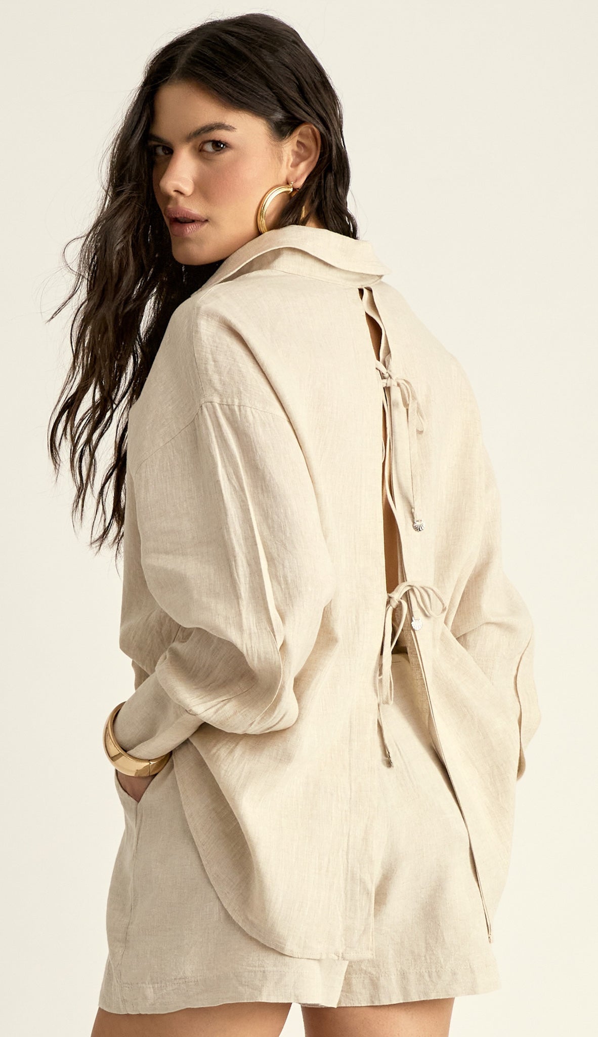 Camisa Mariah Natural