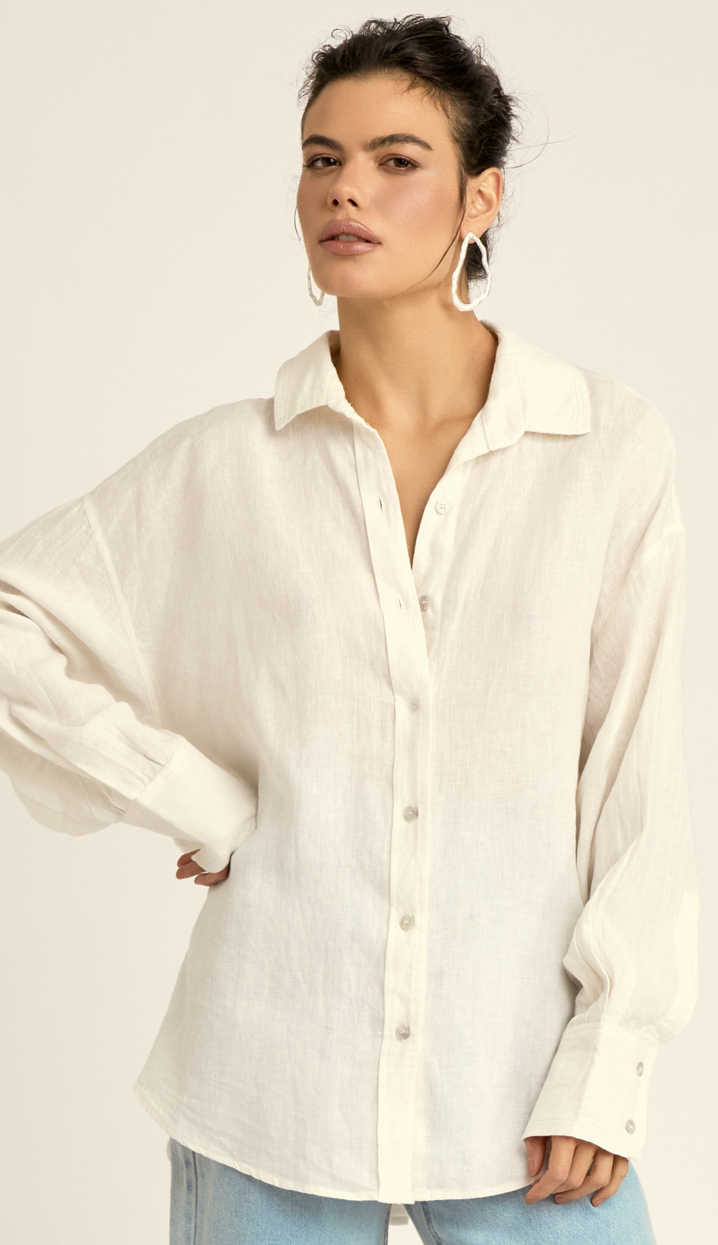 Camisa Mariah Off White