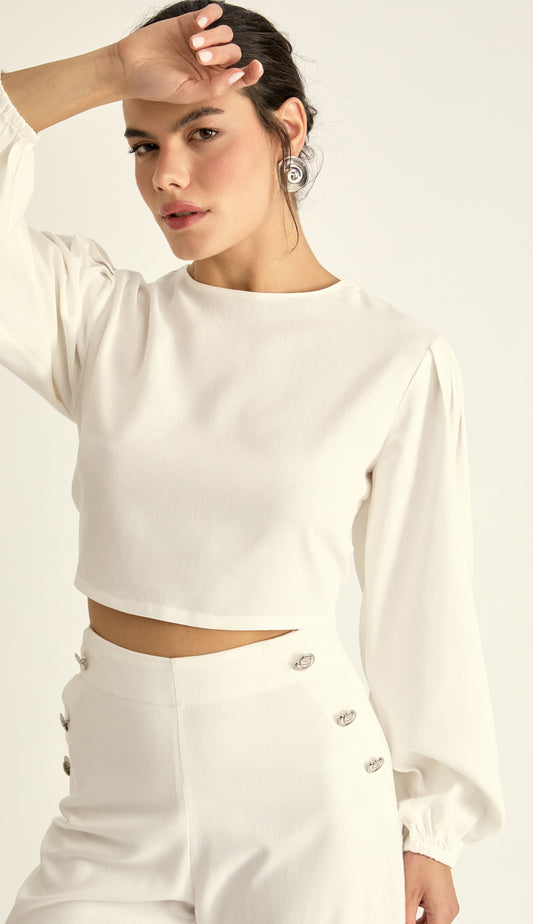 Blusa Nina Off White
