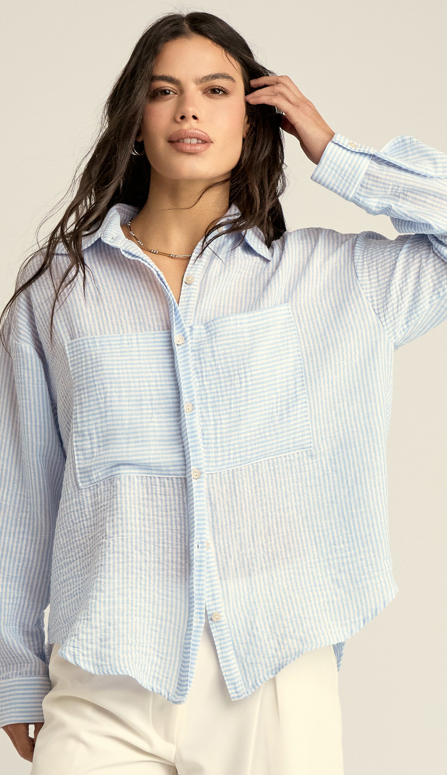 Camisa Pippa Azul