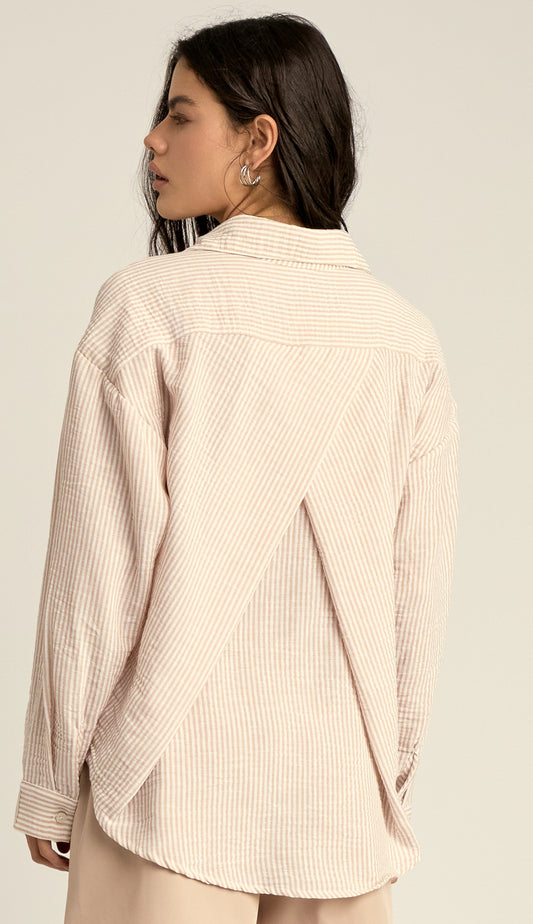 Camisa Pippa Caqui