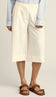 Bermuda Alfaiataria Crepe Claudia | Laguna - Bermuda Claudia Off White