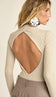 Body ML Malha Canelada Paddy | Laguna - Body Paddy Cinza