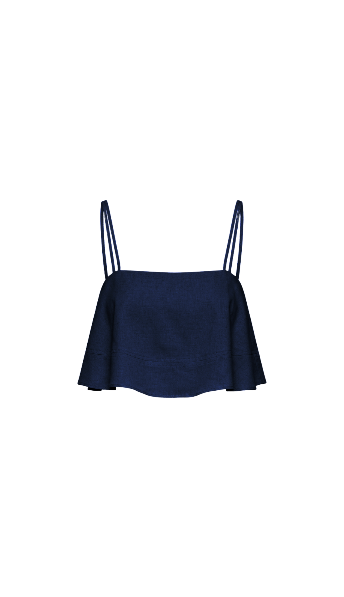 Blusa Cropped Linho Rita | Laguna