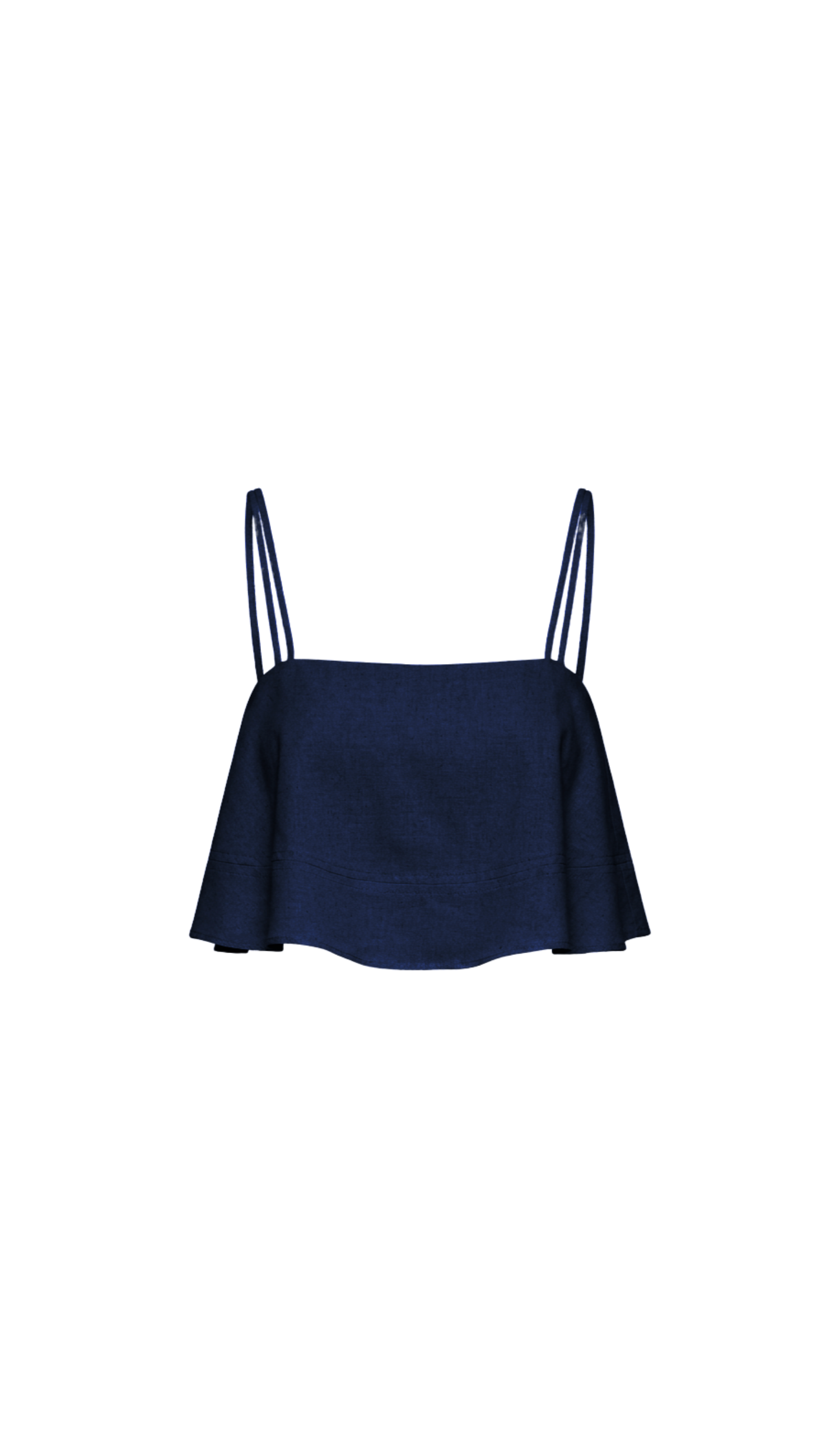 Blusa Cropped Linho Rita | Laguna