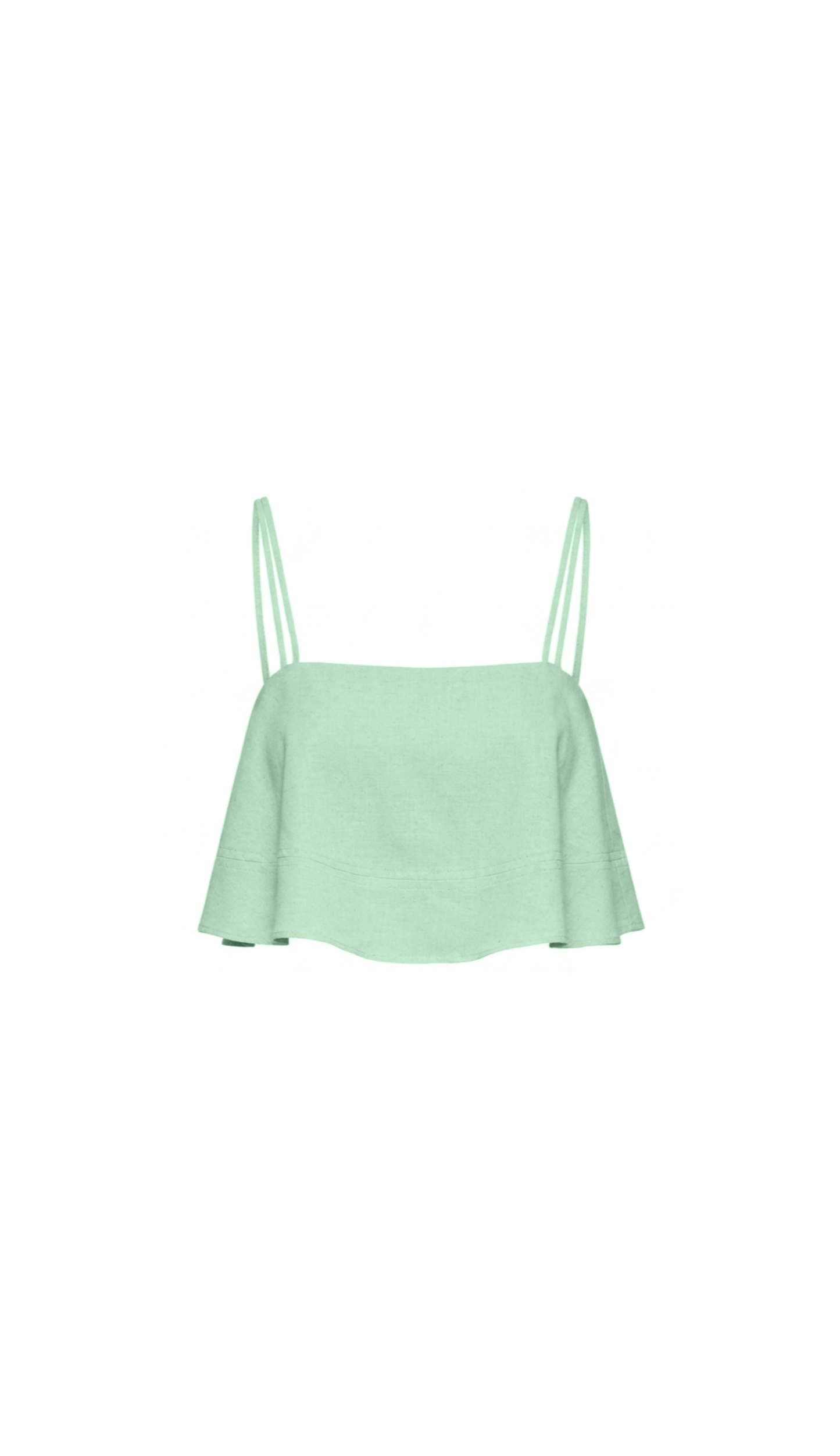 Blusa Cropped Linho Rita | Laguna