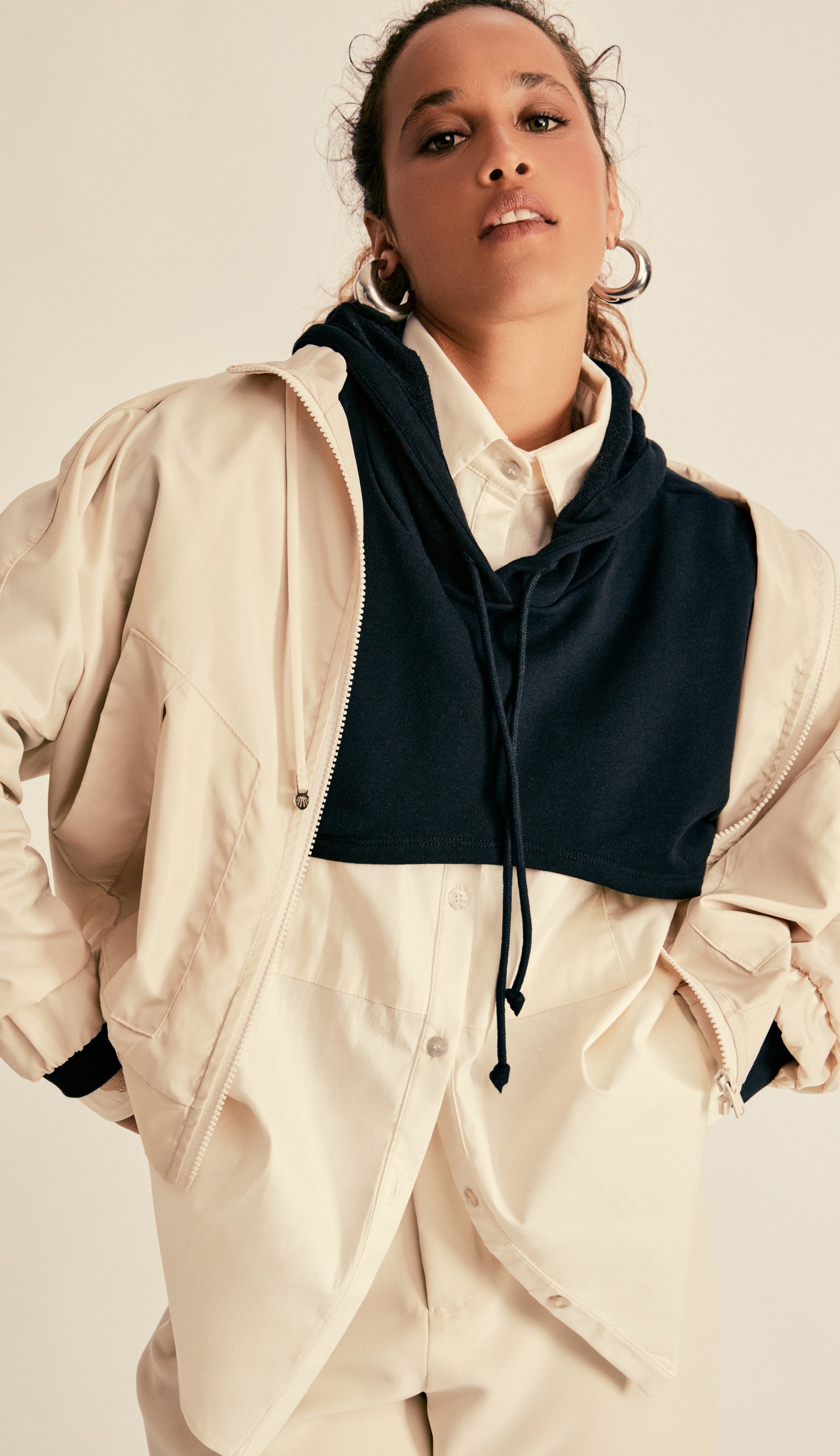 Casaco Francisca Chantilly