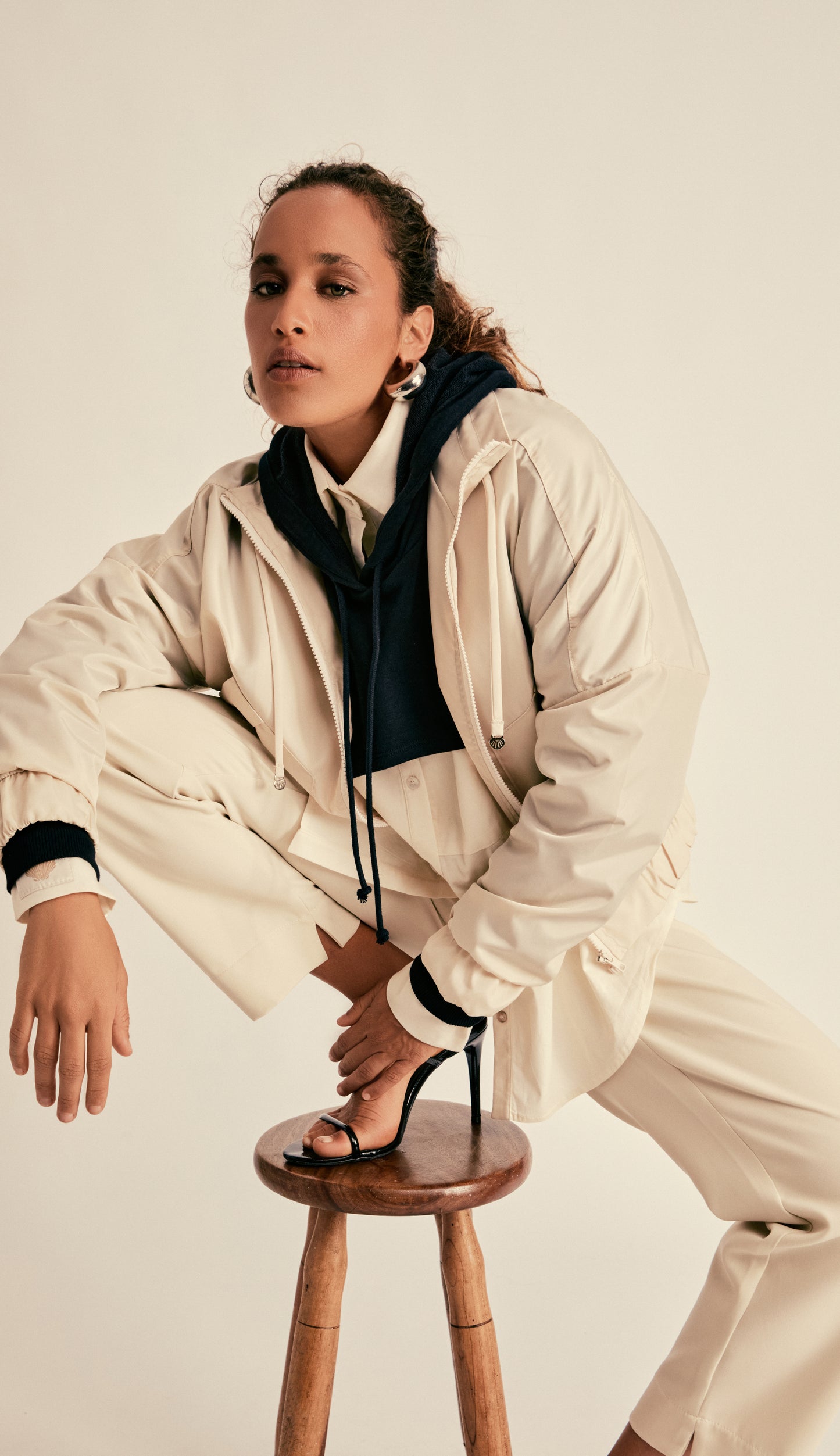 Casaco Francisca Chantilly