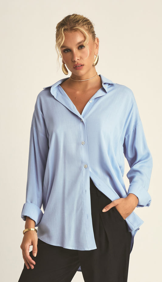 Camisa Salinas Azul