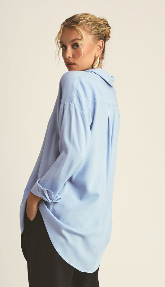 Camisa Salinas Azul