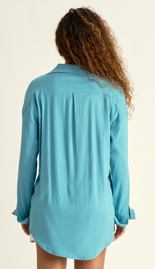 Camisa Salinas Azul