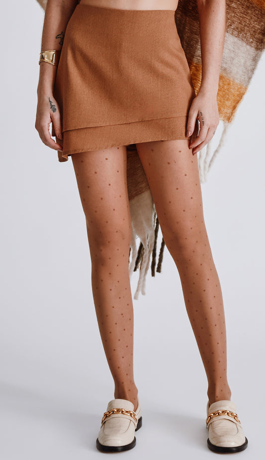 Shorts Franciele Caqui