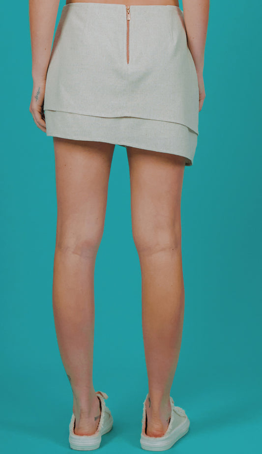 Shorts Franciele Natural