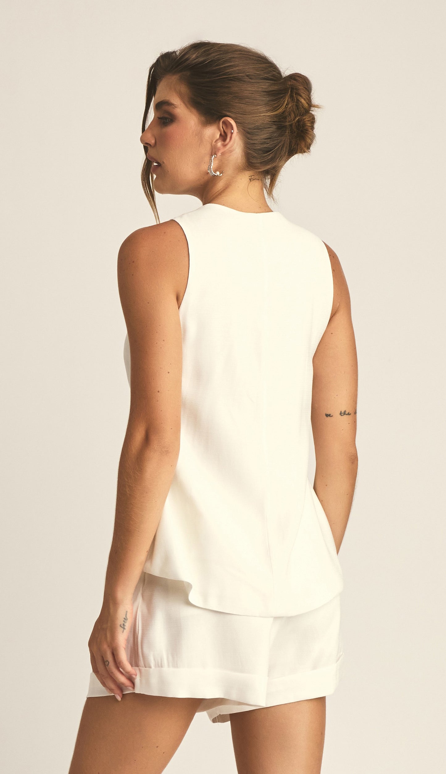Blusa Caetana Off White