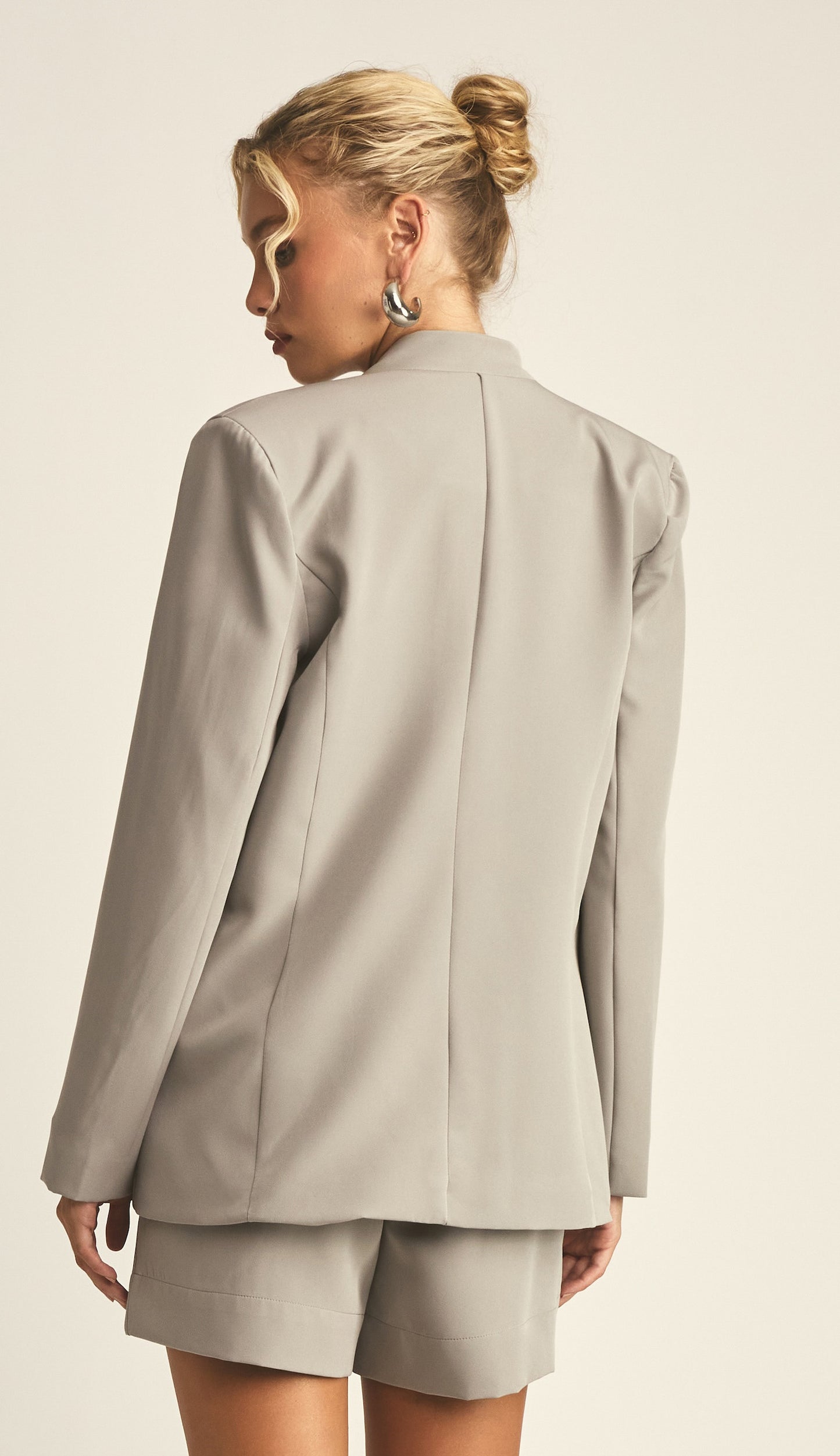 Blazer Cindy Cinza