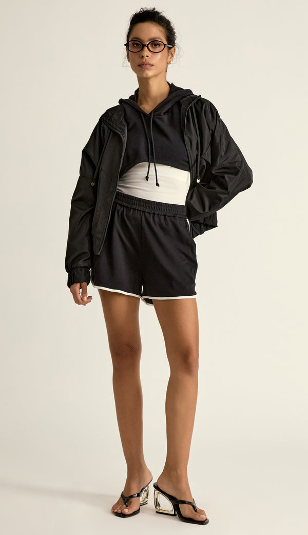 Blusa Cropped em Moletinho Danila | Laguna