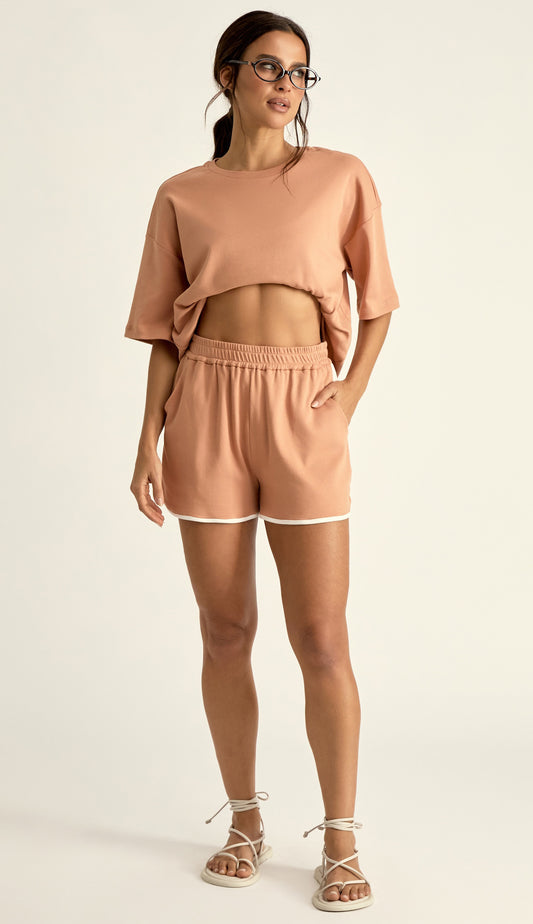 Camiseta Luna Mocha