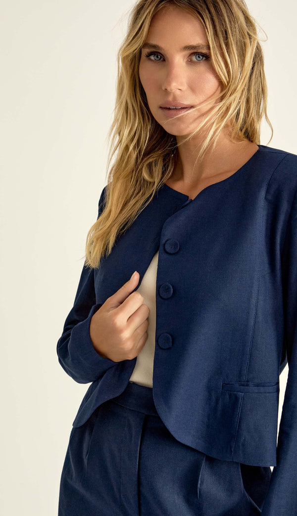 Blazer Linho Norah Marinho | Laguna