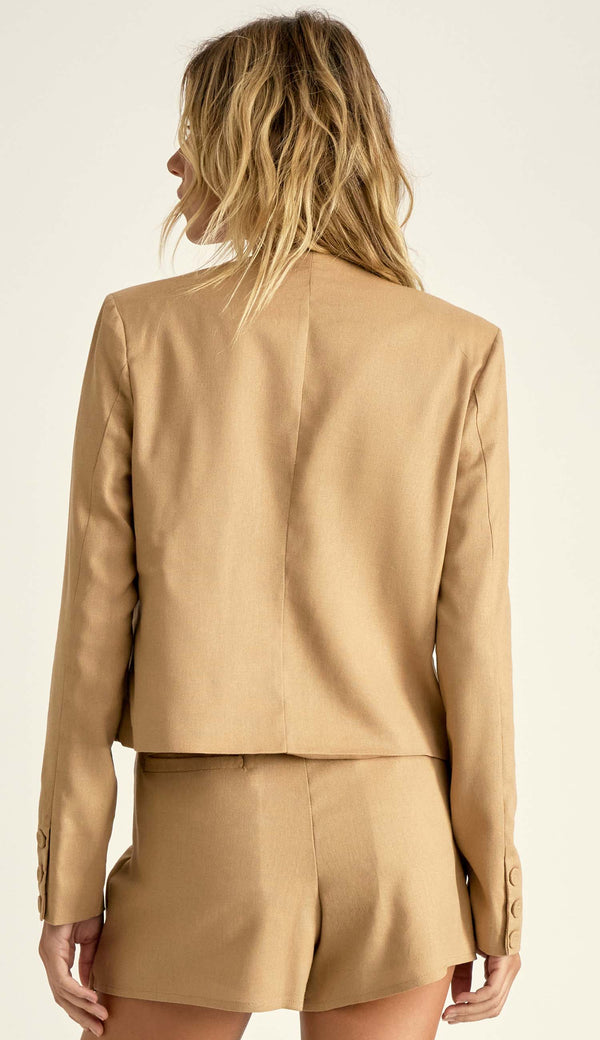 Blazer Linho Norah Caqui | Laguna