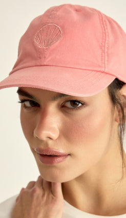 Boné Concha Rosa