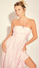 Vestido Longo Poliviscose Michelle Rosa | Laguna - Vestido Michelle Rosa