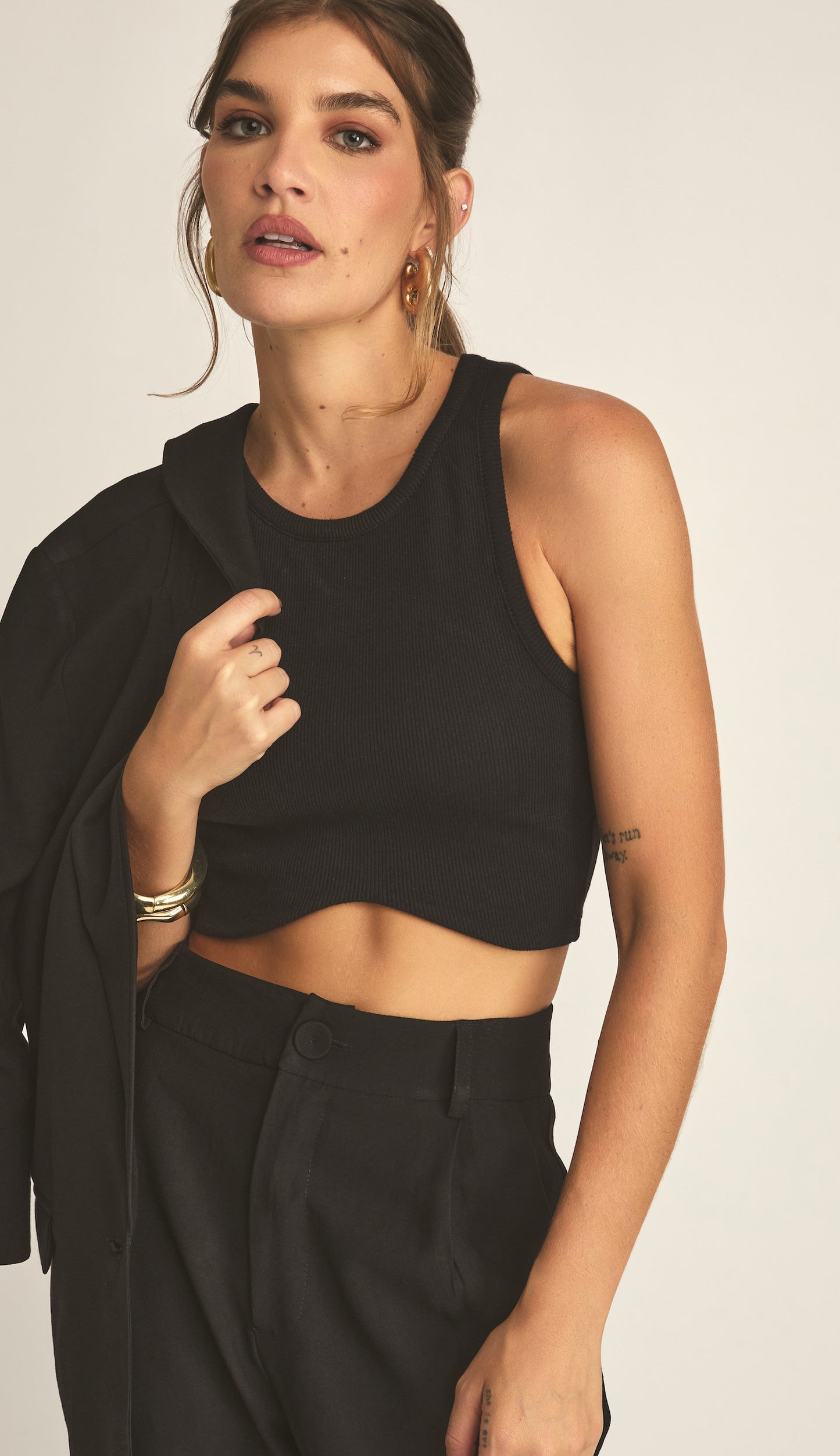 Blusa Feliz Preto