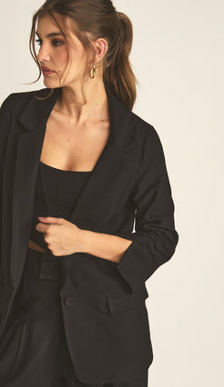 Blazer Caroline Preto