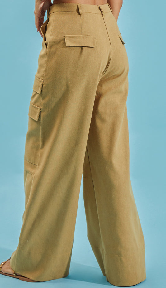 Calça Catarina Caqui