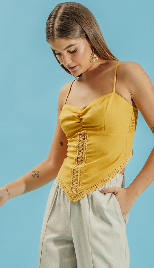 Blusa Luara Amarelo