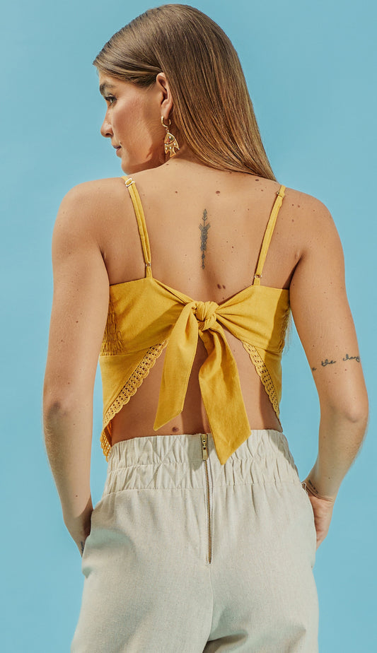Blusa Luara Amarelo