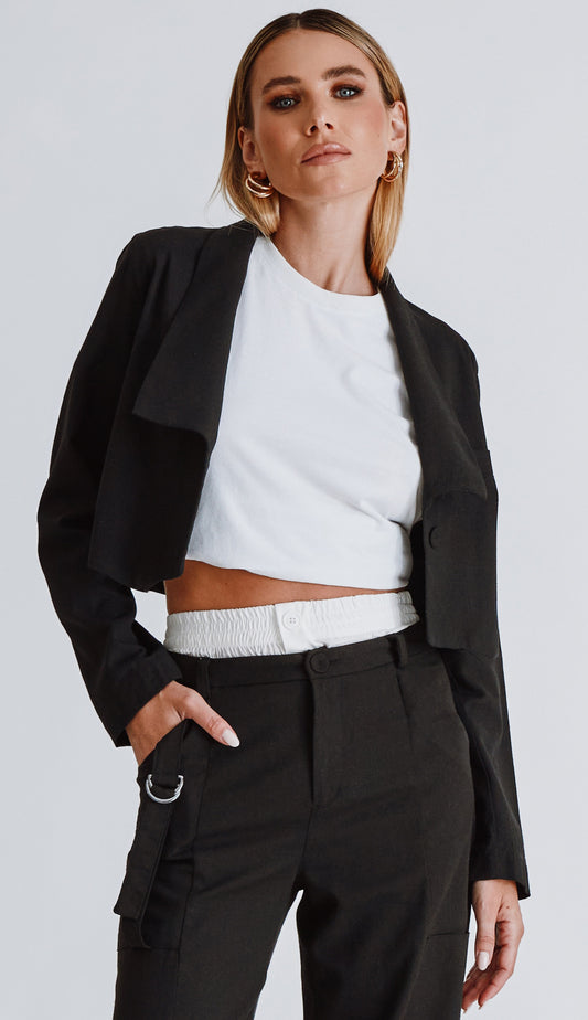 Blazer Paulinha Preto