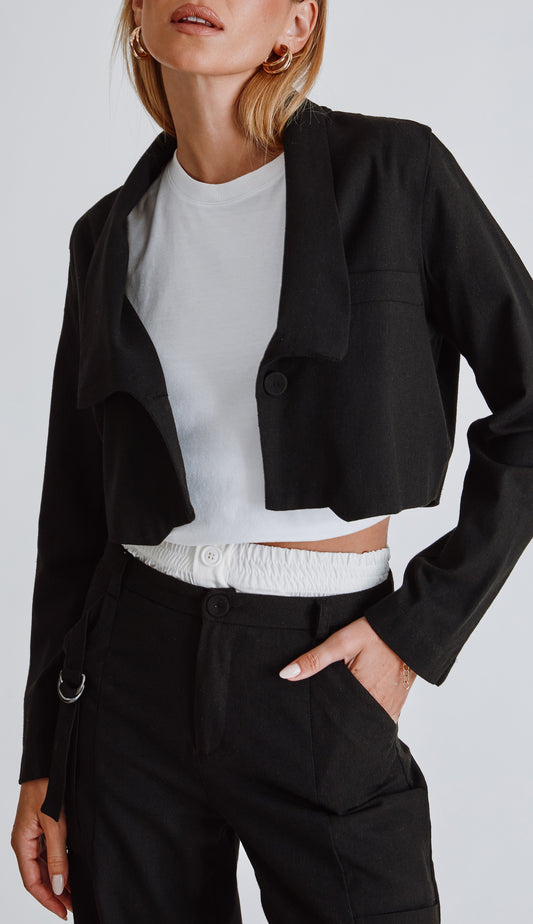 Blazer Paulinha Preto
