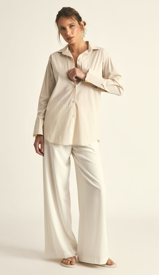 Camisa Elis Mocha